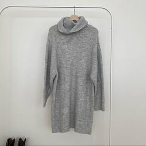 Grey Sweater Dress